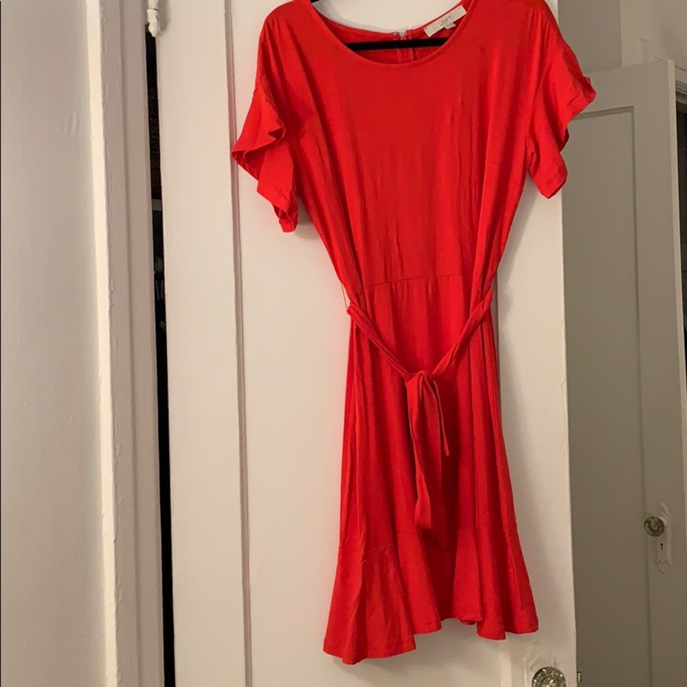 NWT Red Summer Work Dress